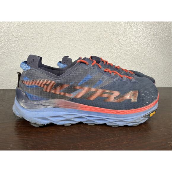 Altra Mont Blanc Trail Running Shoes ZERO DROP Foot Shape Mens 12 Vibram Sole main image 6